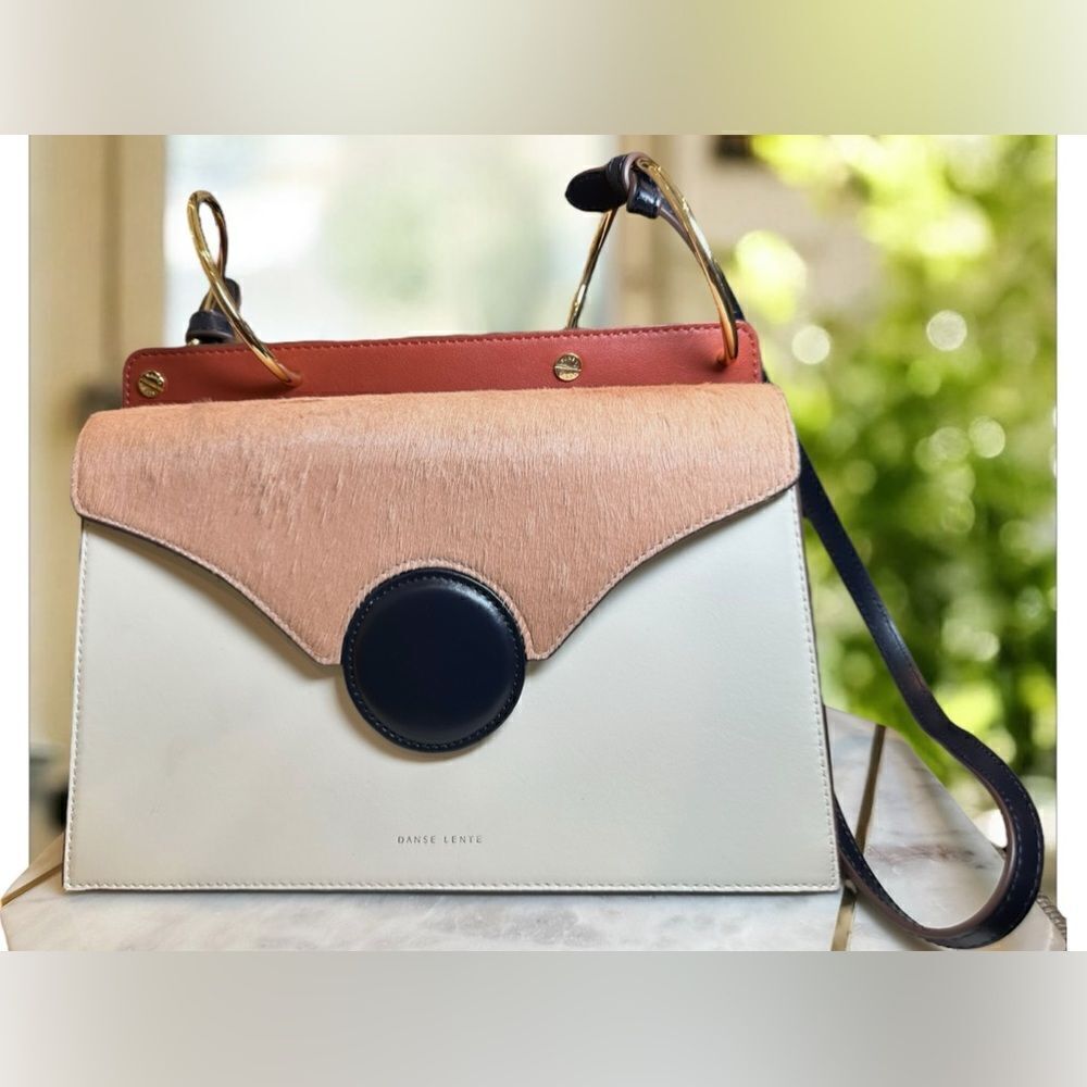 Danse Lente Rare Calf Hair Phoebe Bag Full Size Crossbody — image 3 of 8